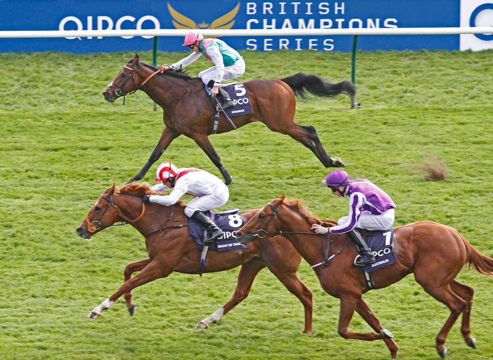 Night Of Thunder beats Kingman and Australia in the 2,000 Guineas at Newmarket