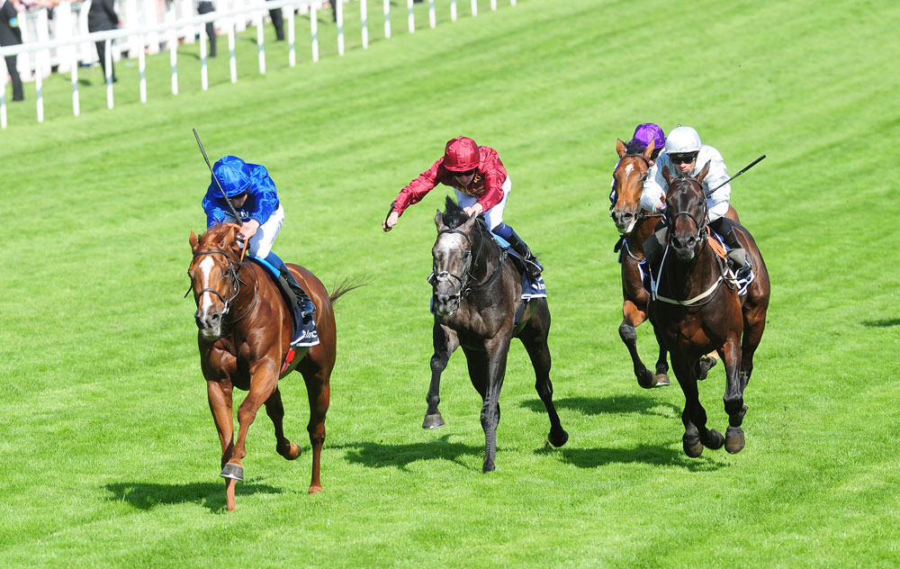 A long and relatively slow stride helped Masar to outlast the quicker striding grey Roaring Lion in the 2018 Derby, in which the latter faded to finish third.