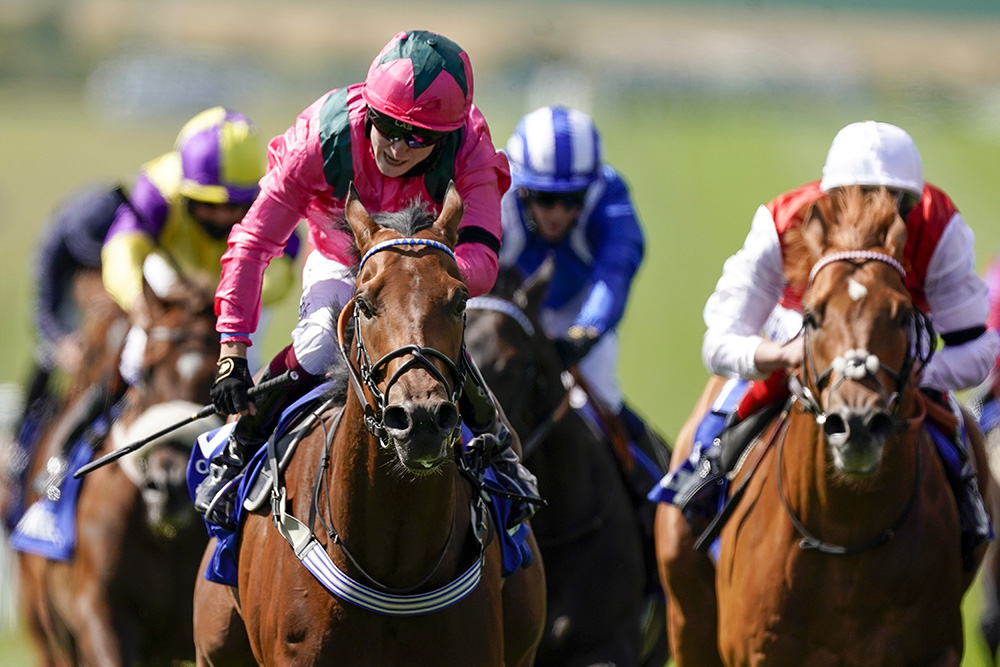 Mayson’s son, Oxted maintains the family tradition by winning the Group 1 July Cup at Newmarket.