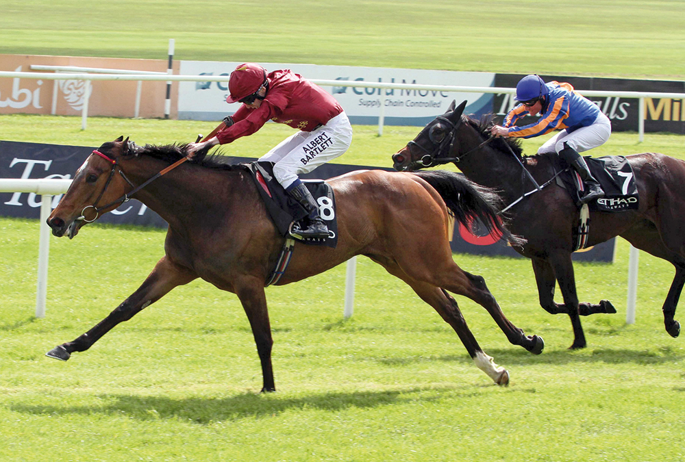 The Irish 1,000 Guineas winner Just The Judge (by Lawman) is out of Uncharted Haven’s daughter Faraday Light