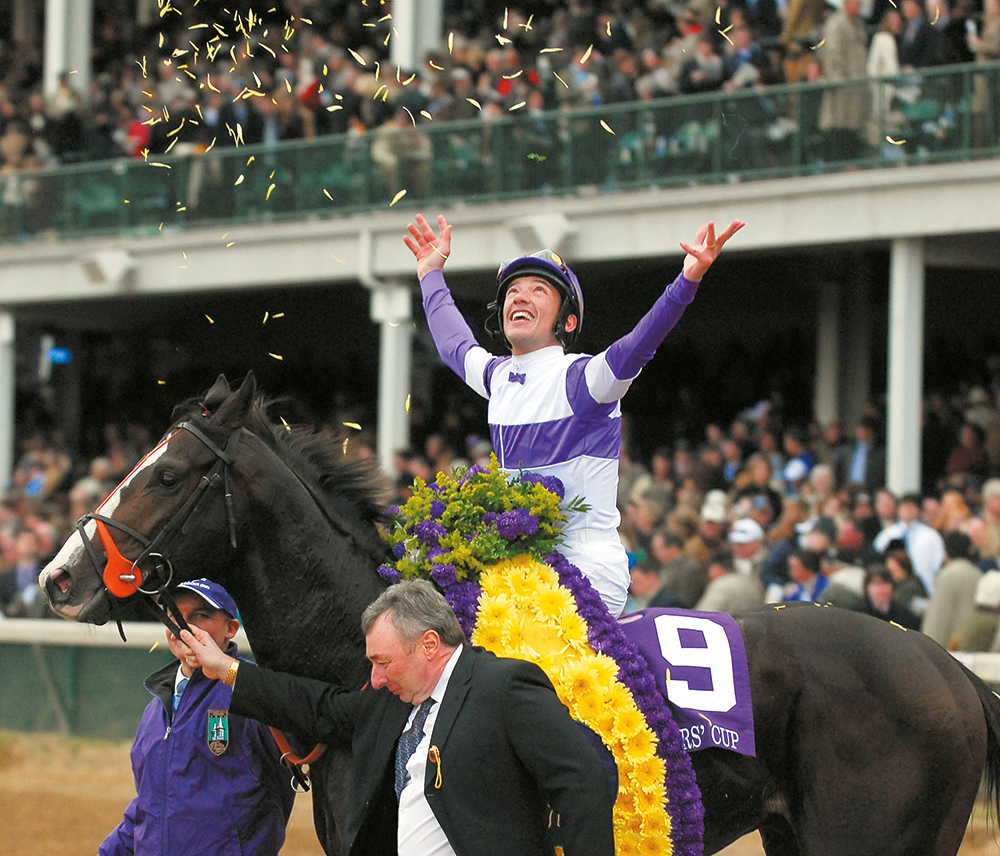 Ballylinch-bred Red Rocks (by Galileo ex Pharmacist), winner of the Grade 1 Breeders’ Cup Turf at Churchill Downs