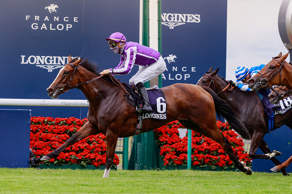 Joan of Arc, one of six Stakes-winning full sublings to Gleneagles, adds further lustre to his pedigree by winning the Group 1 Prix de Diane.